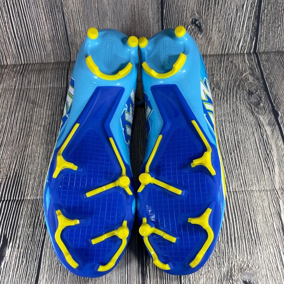 Nike Zoom Mercurial Vapor 15 Academy Mbappe Cleats Baltic Blue/White DV0707-400 - Picture 2 of 8